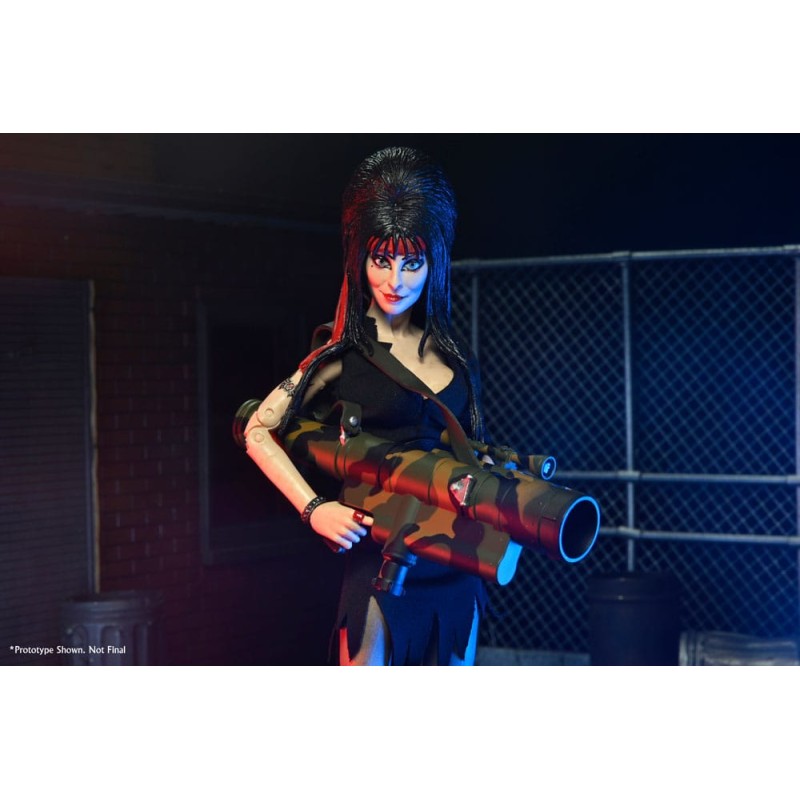 Elvira, Meesteres van de Duisternis Gekleed Commando Elvira 20 cm Figuur         | 0634482560785