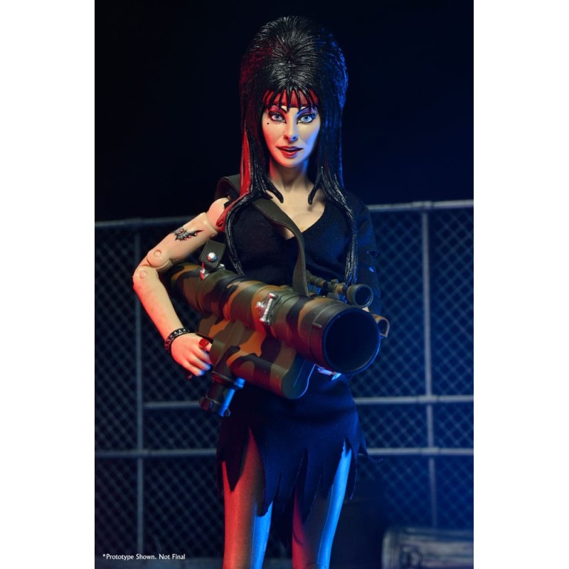 Elvira, Meesteres van de Duisternis Gekleed Commando Elvira 20 cm Figuur         | 0634482560785