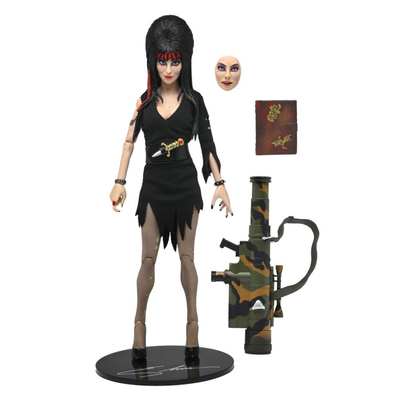 Elvira, Meesteres van de Duisternis Gekleed Commando Elvira 20 cm Figuur         | 0634482560785
