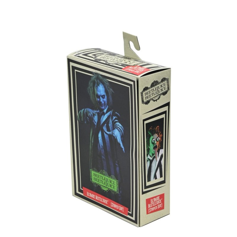 Beetlejuice Beetlejuice figurine 7 Scale Ultimate Striped Suit Beetlejuice 18 cm | 0634482573044