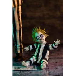 Beetlejuice Beetlejuice figurine 7 Scale Ultimate Striped Suit Beetlejuice 18 cm | 0634482573044