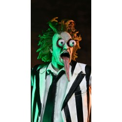 Beetlejuice Beetlejuice figurine 7 Scale Ultimate Striped Suit Beetlejuice 18 cm | 0634482573044