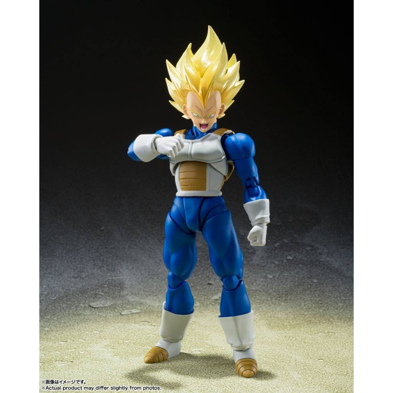 Dragon Ball Z Figure S.H. Figuarts Super Saiyan Vegeta (Awakened Super Saiyan Blood) 14 cm | 4573102641861