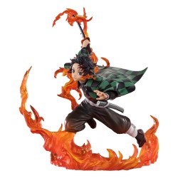 Demon Slayer: Kimetsu no Yaiba PVC beeldje FiguartsZERO Kamado Tanjiro (Kyojuro Rengoku's Sword Guard Ver.) 19 cm