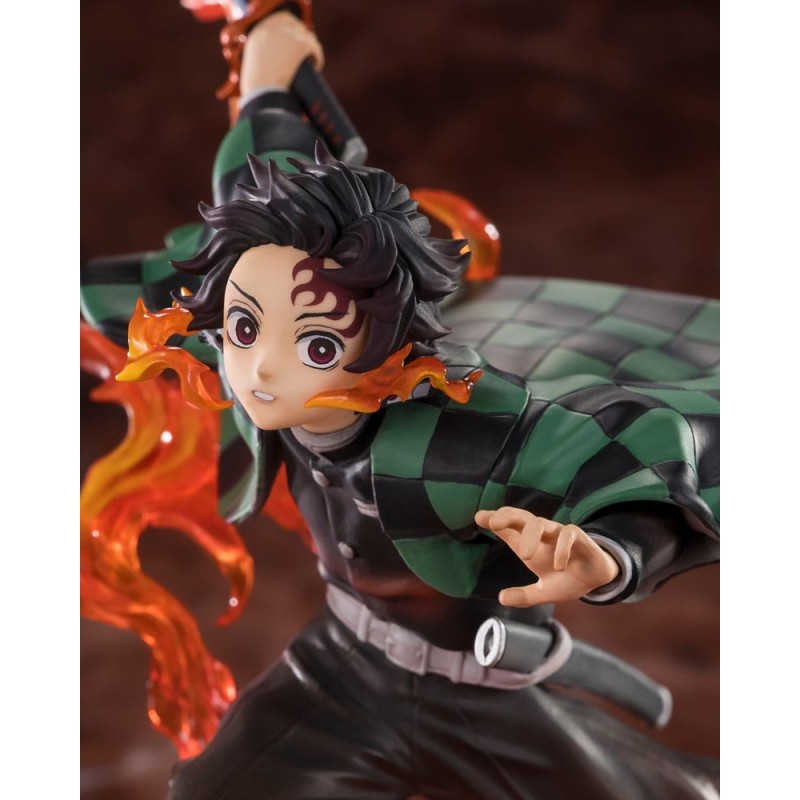 Demon Slayer: Kimetsu no Yaiba PVC beeldje FiguartsZERO Kamado Tanjiro (Kyojuro Rengoku's Sword Guard Ver.) 19 cm | 4573102676016