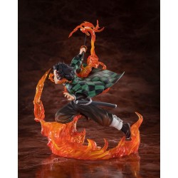 Demon Slayer: Kimetsu no Yaiba PVC beeldje FiguartsZERO Kamado Tanjiro (Kyojuro Rengoku's Sword Guard Ver.) 19 cm | 4573102676016