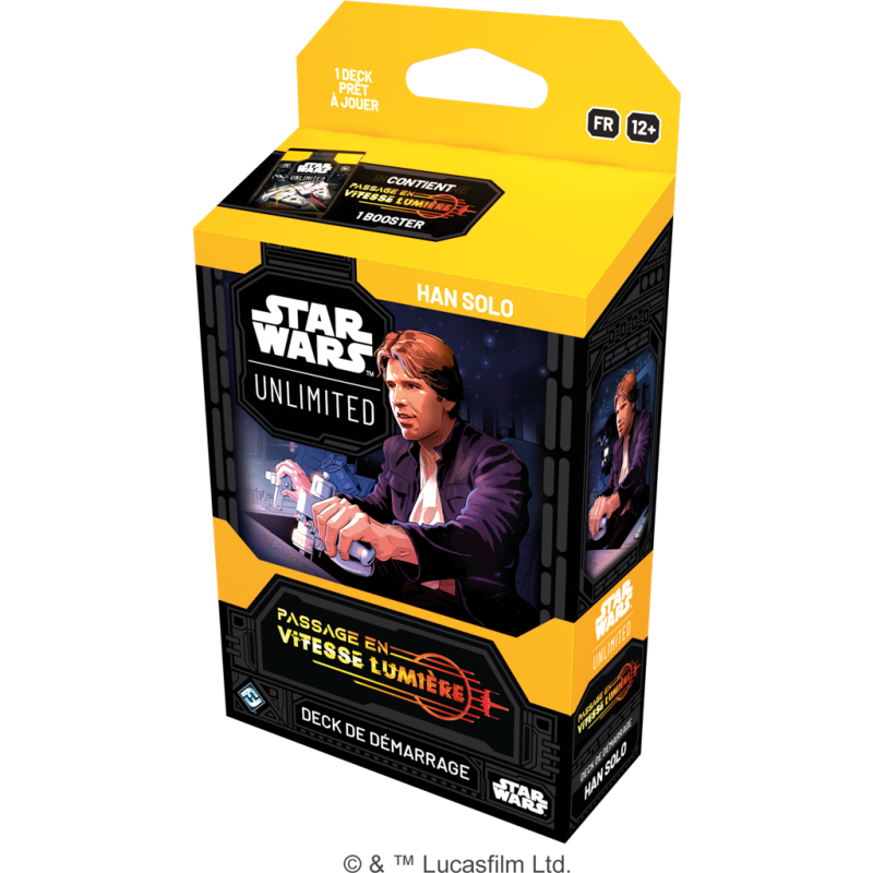 Star Wars: Unlimited - Passage Vitesse Lumière - Deck de démarrage (Han Solo) - FR | 0841333130169