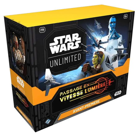 Star Wars: Unlimited - Lichtsnelheidsschakelaar - Prerelease-doos - FR | 0841333130138