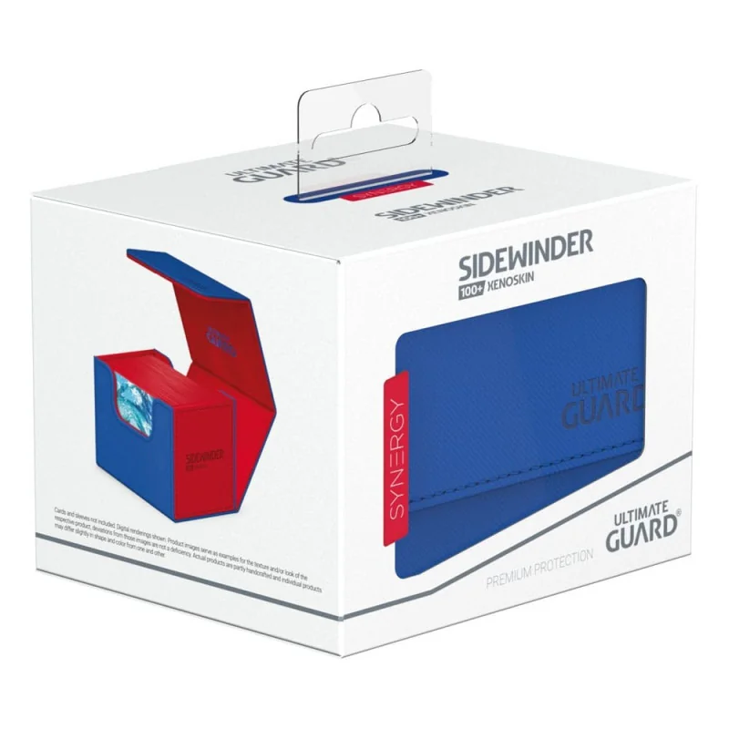 Ultimate Guard Sidewinder 100+ XenoSkin SYNERGY Bleu/Rouge | 4056133023924