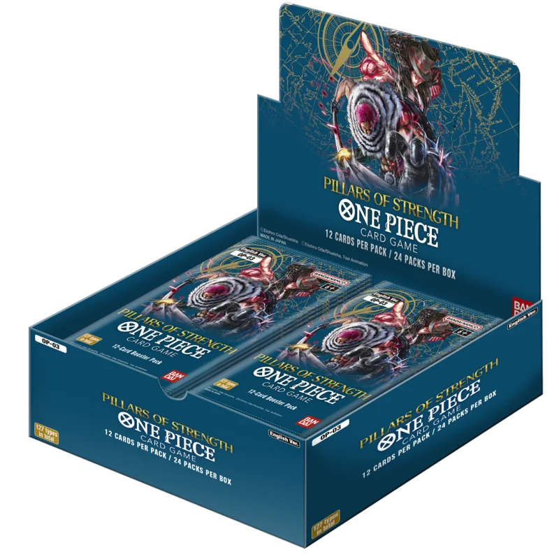 Preco : One Piece Card Game - Pillars OF Strength ( OP-03 ) Display 24 boosters ENG