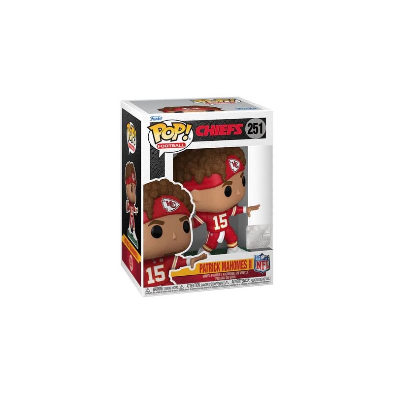 NFL: Legends POP! Sports Vinyl figurine Chiefs- Patrick Mahomes II(2023) 9 cm | 0889698796842