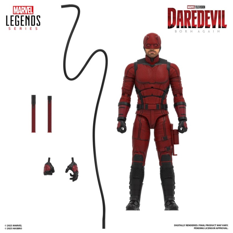 Daredevil: Born Again Marvel Legends Daredevil figuur 15 cm | 5010996282842