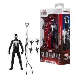 Spider-Man 2 Marvel Legends Gamerverse Figure Peter Parker (Black Suit) 15 cm | 5010996300492