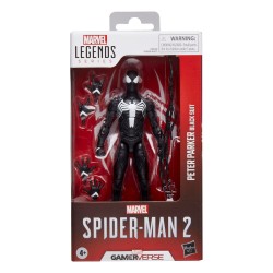 Spider-Man 2 Marvel Legends Gamerverse Figure Peter Parker (Black Suit) 15 cm | 5010996300492