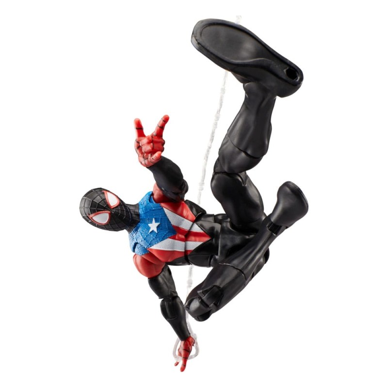 Spider-Man 2 Marvel Legends Gamerverse figuur Miles Morales (Boricua Pak) 15 cm | 5010996300515