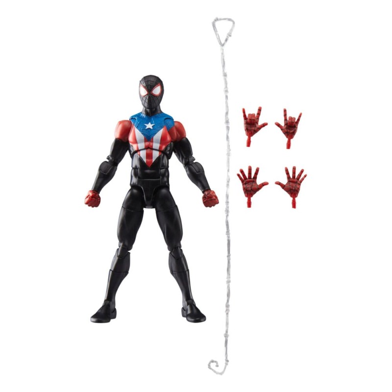 Spider-Man 2 Marvel Legends Gamerverse figure Miles Morales (Boricua Suit) 15 cm | 5010996300515