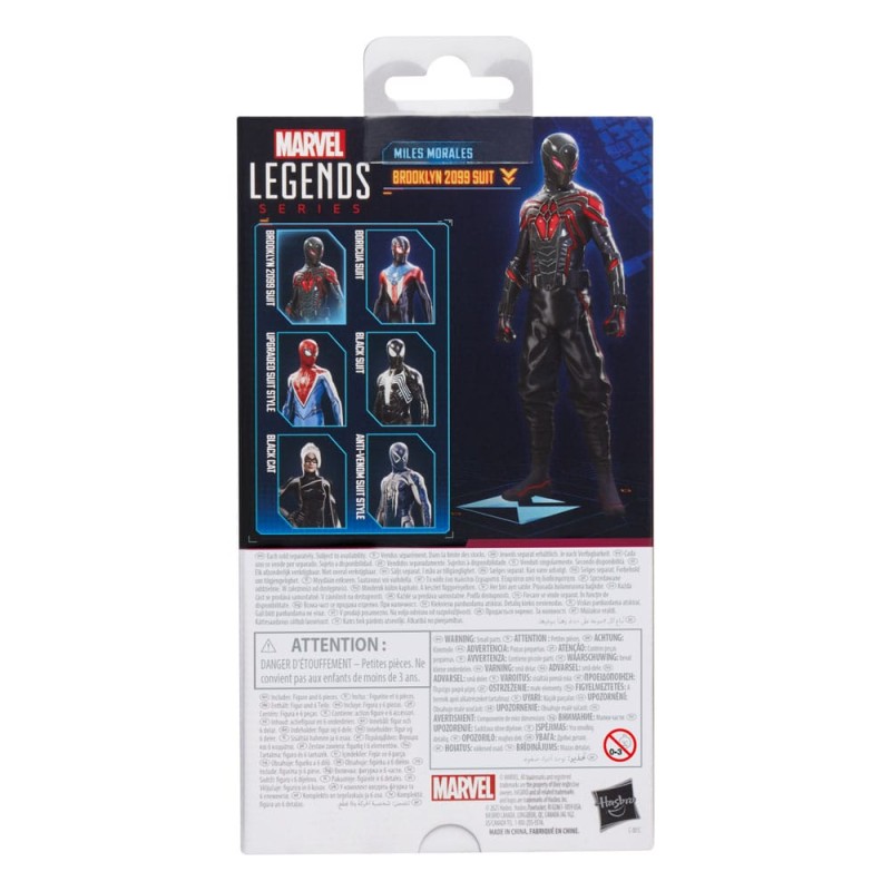 Spider-Man 2 Marvel Legends Gamerverse figurine Miles Morales (Brooklyn 2099 Suit) 15 cm | 5010996300546