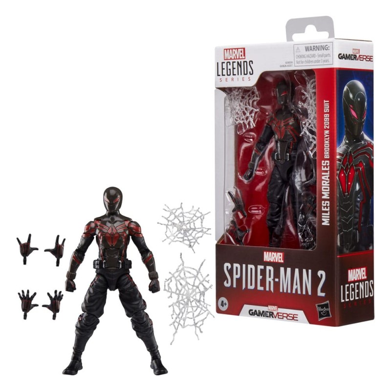 Spider-Man 2 Marvel Legends Gamerverse figurine Miles Morales (Brooklyn 2099 Suit) 15 cm | 5010996300546