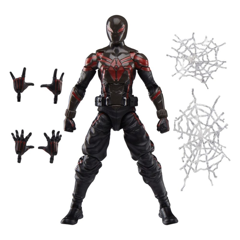 Spider-Man 2 Marvel Legends Gamerverse Miles Morales Figure (Brooklyn 2099 Suit) 15 cm | 5010996300546