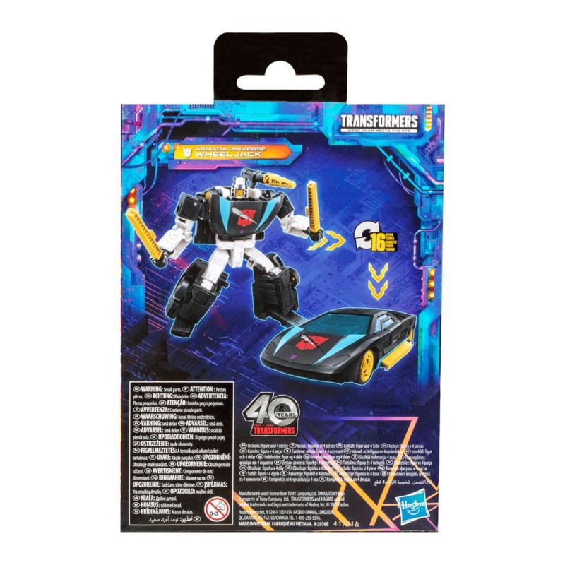 Transformers Generations Legacy United Deluxe Class Armada Universe Wheeljack Figure 14 cm | 5010996285300