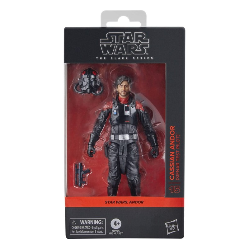 Star Wars: Andor Black Series figure Cassian Andor (Sienar Test Pilot) figure 15 cm | 5010996298096