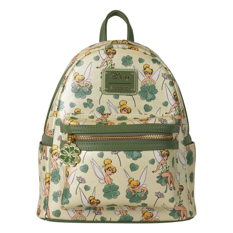 Disney by Loungefly Mini Tinker Bell 4-Leaf Clover Backpack | 0671803536371