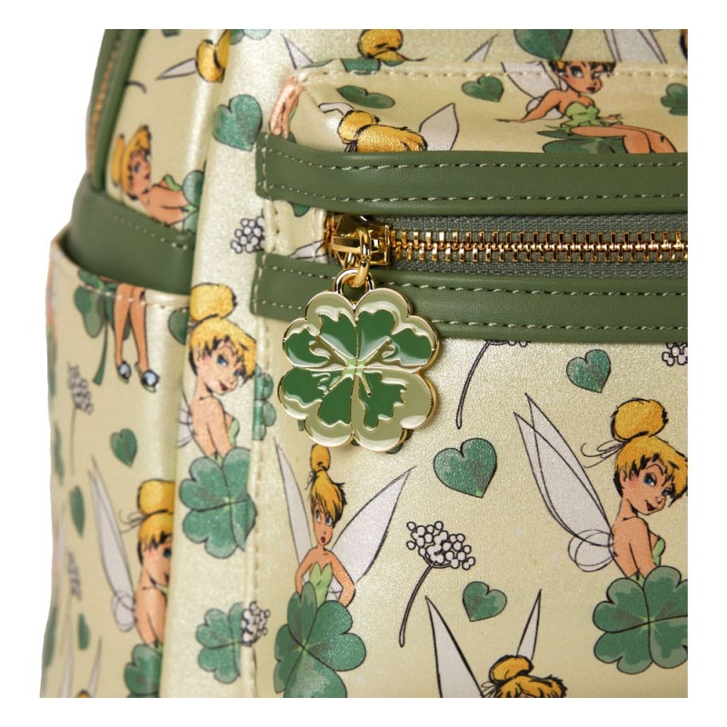 Disney by Loungefly Mini Tinker Bell 4-Leaf Clover Backpack | 0671803536371