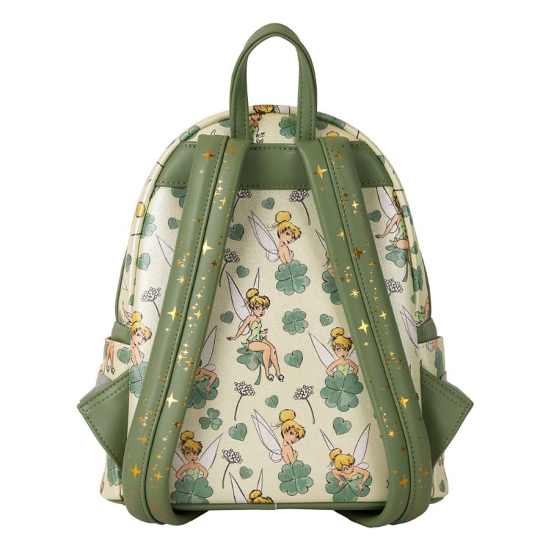 Disney by Loungefly Mini Tinker Bell 4-Leaf Clover Backpack | 0671803536371