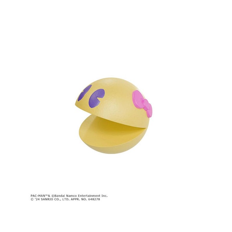 Pac-Man x Sanrio Characters Chibicollect Series assortment trading figures 3 cm Vol. 1 (6) | 4535123839719