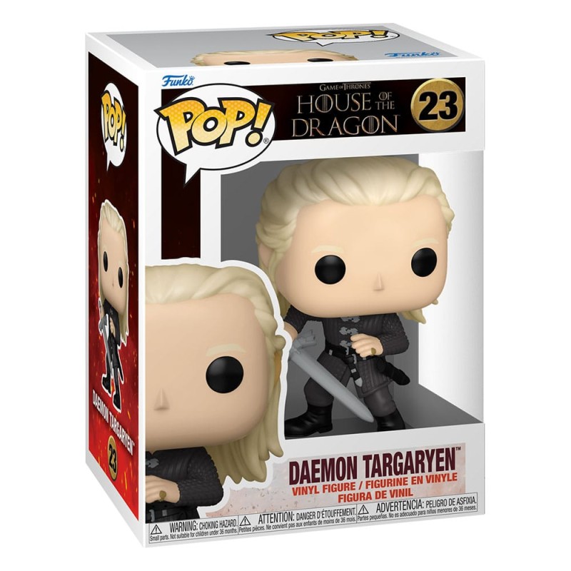 House of the Dragon POP! TV Vinyl figurine Daemon Targaryen 9 cm  | 0889698834643