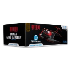 Batman Beyond DC Multiverse figurine avec véhicule Batman & The Batmobile (Gold Label) 53 cm | 0787926159585