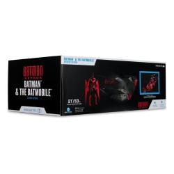 Batman Beyond DC Multiverse figurine avec véhicule Batman & The Batmobile (Gold Label) 53 cm | 0787926159585