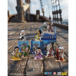 One Piece Freeny's Hidden Dissectables Marines Edition 4 inch Vinyl Figuur Blind Box Display (6) | 0658215278853
