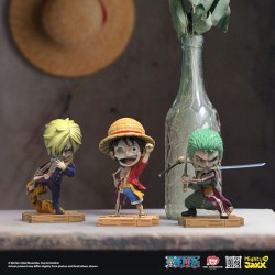 One Piece Freeny's Hidden Dissectables Vinyl Figure Luffy, Zoro and Sanji 10 cm | 0658215278846