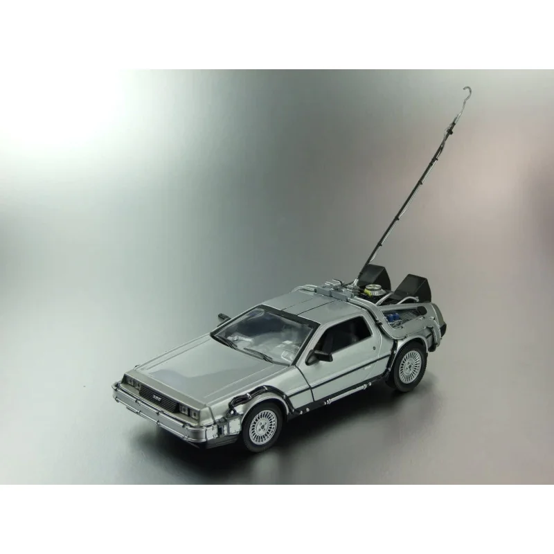 Back to the Future - 1/24 Metal Fly Wheel Vehicles - Back to the Future I DeLorean LK Coupe 1981 | 4891761124434