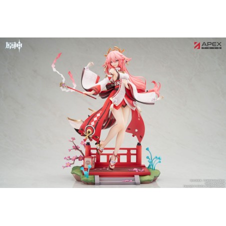 Genshin Impact PVC beeldje 1/7 Yae Miko Astute Amusement Ver. 28 cm  | 6971995422266