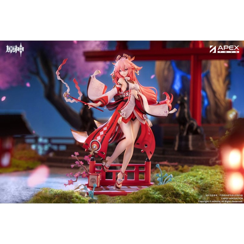 Genshin Impact PVC beeldje 1/7 Yae Miko Astute Amusement Ver. 28 cm  | 6971995422266