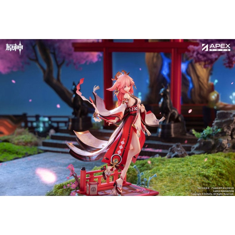 Genshin Impact PVC beeldje 1/7 Yae Miko Astute Amusement Ver. 28 cm  | 6971995422266
