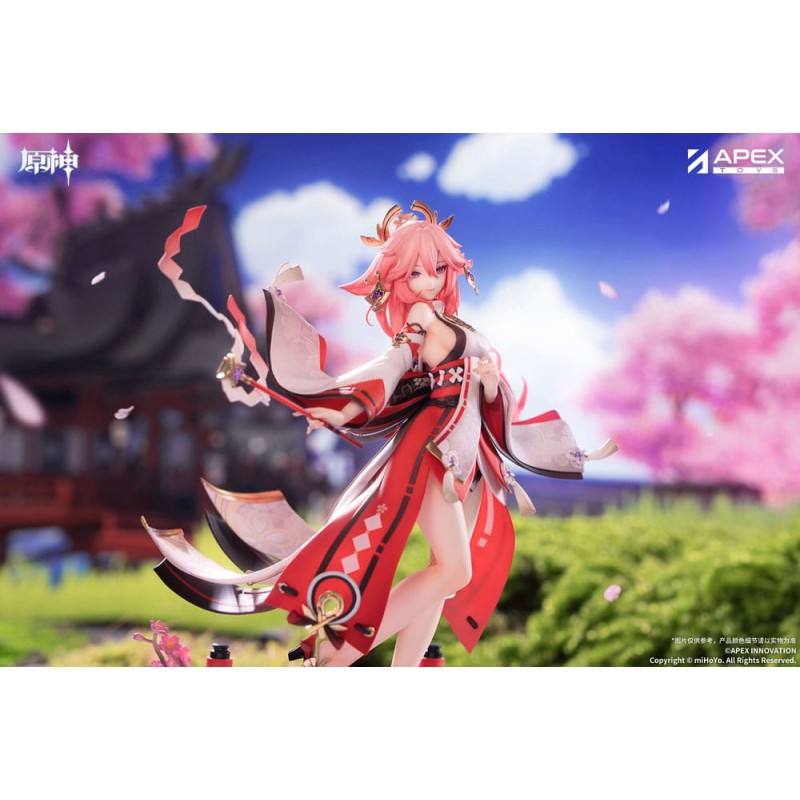 Genshin Impact PVC beeldje 1/7 Yae Miko Astute Amusement Ver. 28 cm  | 6971995422266