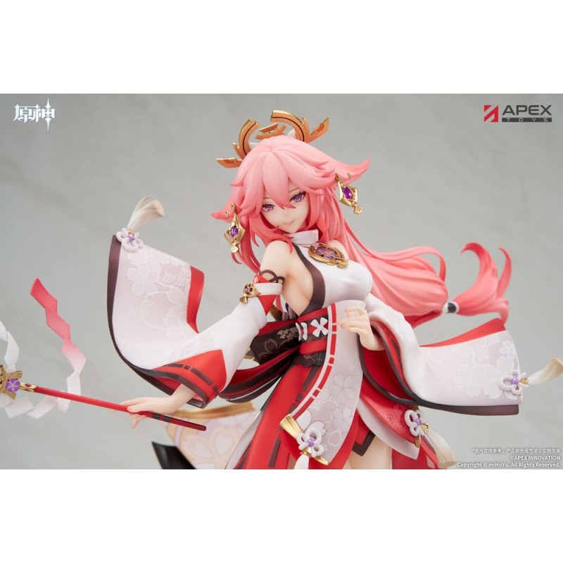 Genshin Impact PVC beeldje 1/7 Yae Miko Astute Amusement Ver. 28 cm  | 6971995422266