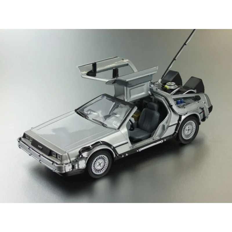 Back to the Future - 1/24 Metal Fly Wheel Vehicles - Back to the Future I DeLorean LK Coupe 1981 | 4891761124434