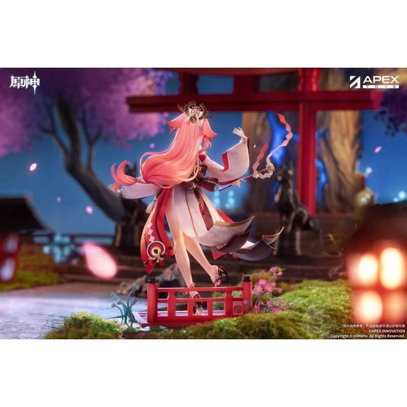 Genshin Impact PVC beeldje 1/7 Yae Miko Astute Amusement Ver. 28 cm  | 6971995422266