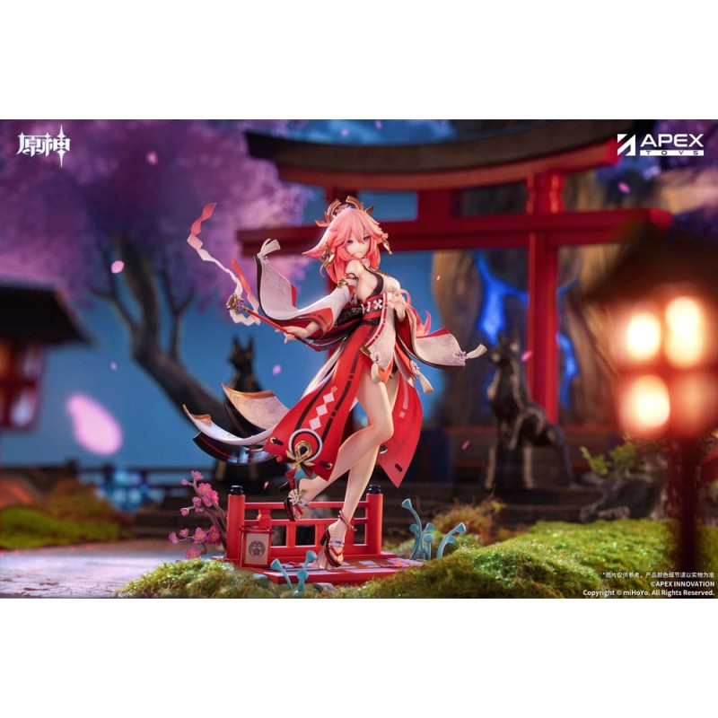 Genshin Impact PVC beeldje 1/7 Yae Miko Astute Amusement Ver. 28 cm  | 6971995422266