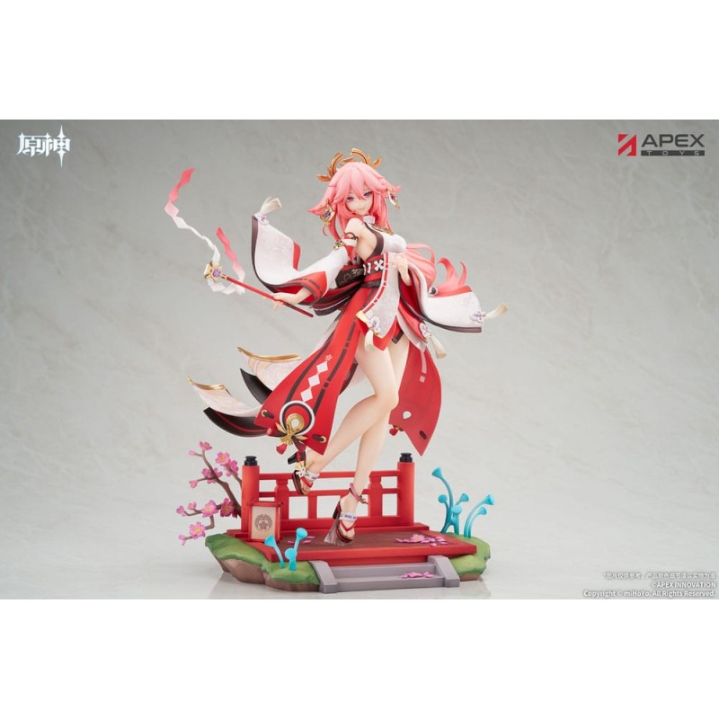 Genshin Impact PVC beeldje 1/7 Yae Miko Astute Amusement Ver. 28 cm  | 6971995422266