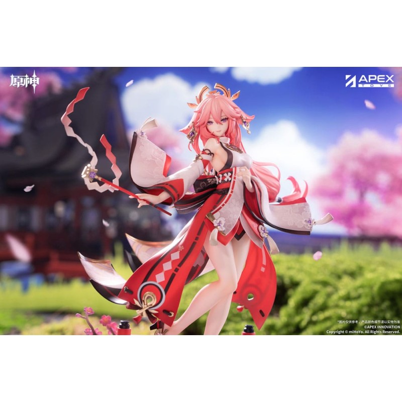 Genshin Impact PVC beeldje 1/7 Yae Miko Astute Amusement Ver. 28 cm  | 6971995422266