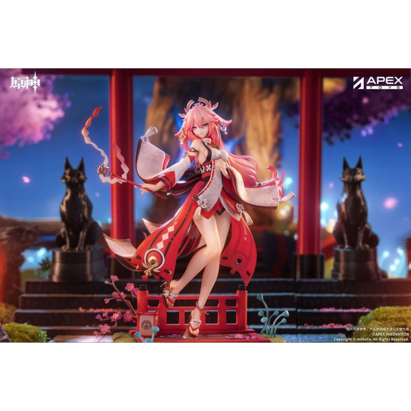 Genshin Impact PVC beeldje 1/7 Yae Miko Astute Amusement Ver. 28 cm  | 6971995422266