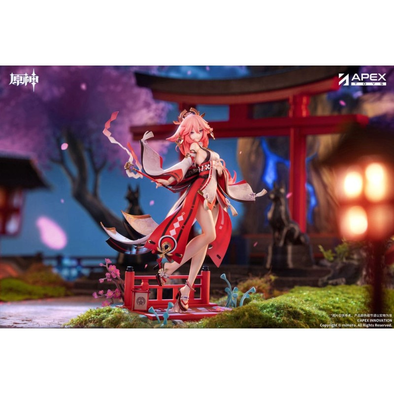 Genshin Impact PVC beeldje 1/7 Yae Miko Astute Amusement Ver. 28 cm  | 6971995422266