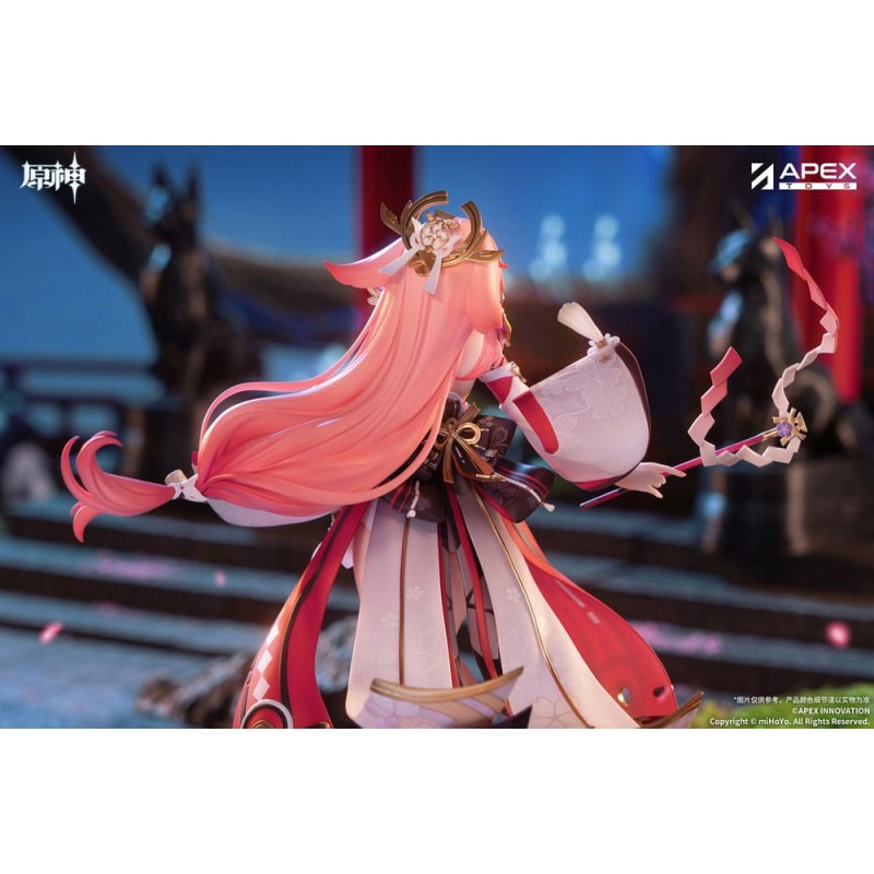 Genshin Impact PVC beeldje 1/7 Yae Miko Astute Amusement Ver. 28 cm  | 6971995422266