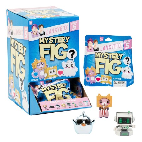 Lankybox Mystery Series 5 Mini Figure Display Stand 6 cm (24) | 0810054666585