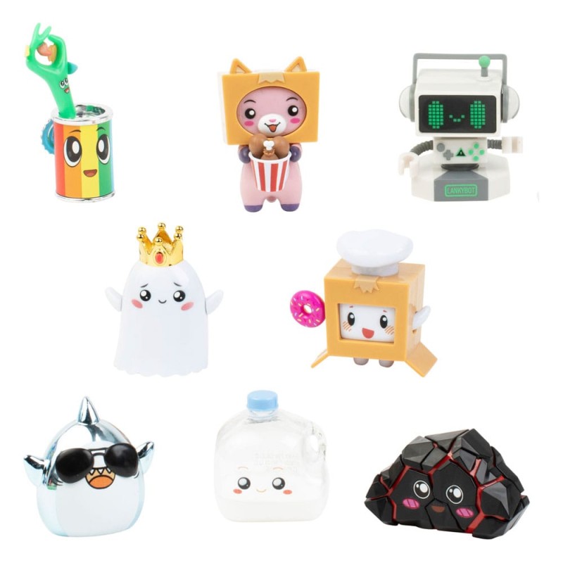 Lankybox Mystery Series 5 Mini Figure Display Stand 6 cm (24) | 0810054666585